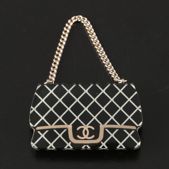 Chanel 2019 Resin CC Purse Brooch Pin - Picture 1 of 3